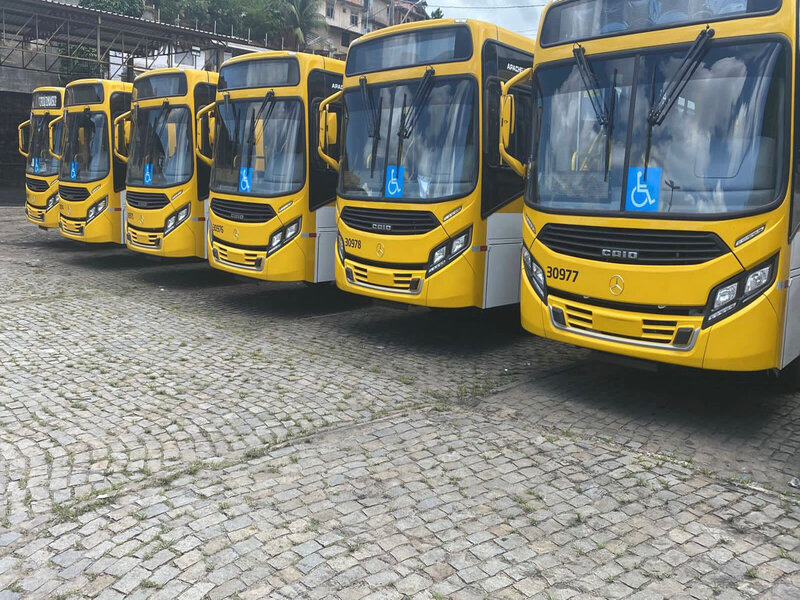 Frota de Salvador ganha mais 20 ônibus climatizados