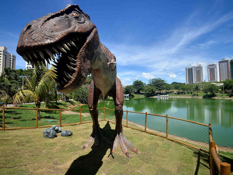 Visitas à Lagoa dos Dinossauros em dias mais movimentados serão agendadas