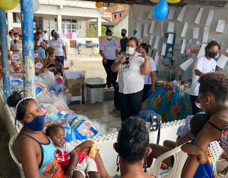 Prefeitura promove ação com gestantes e puérperas em Ilha de Maré