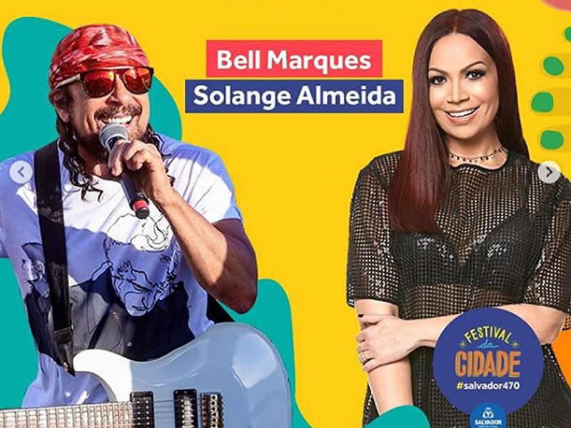 Festival da Cidade: Show de Bell Marques e Solange Almeida em Periperi