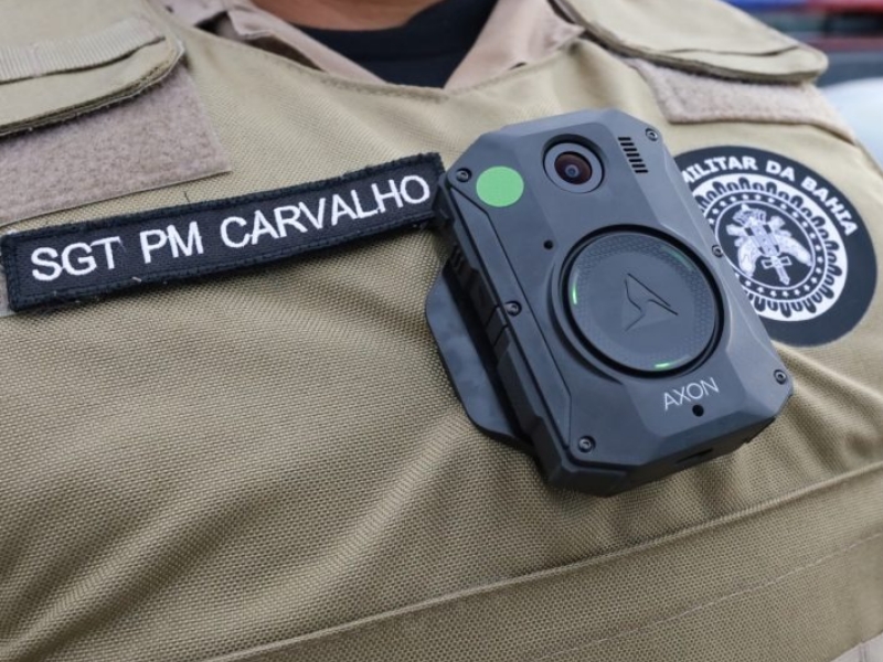 SSP inicia implantação das câmeras corporais nas forças de segurança da Bahia