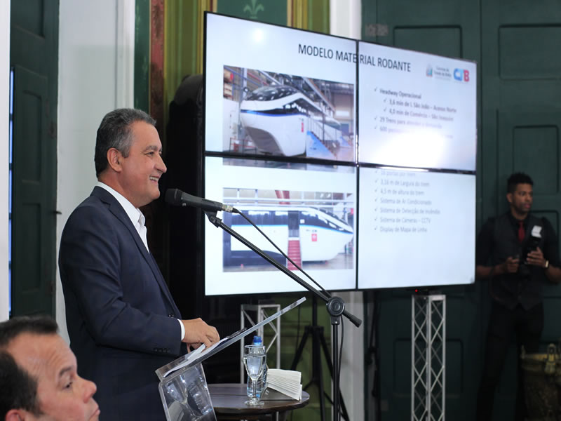 Governador apresenta projeto do VLT na Câmara Municipal de Salvador