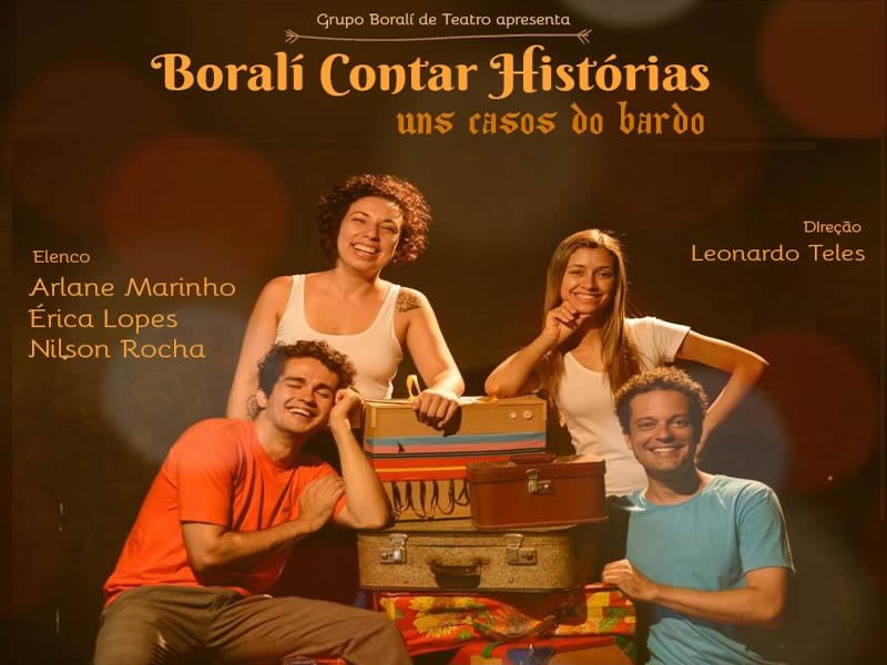 Espetáculo Boralí Contar Histórias no Centro Cultural Plataforma