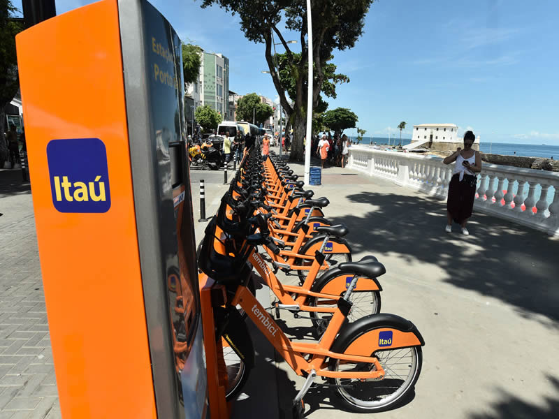 Novo sistema de compartilhamento em Salvador terá até 400 bicicletas