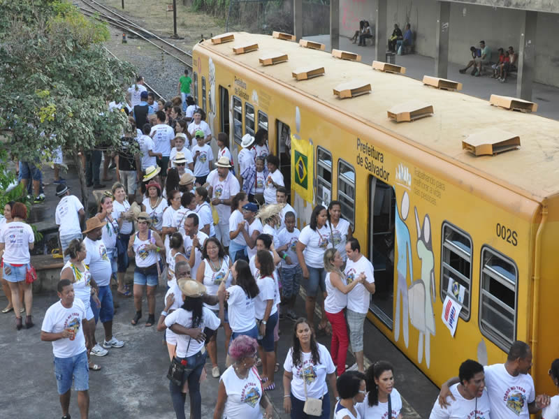 Forró no Trem dá o pontapé inicial para festas juninas no Subúrbio