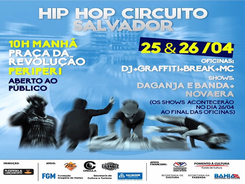 Projeto Hip Hop Circuito Salvador inicia em Periperi