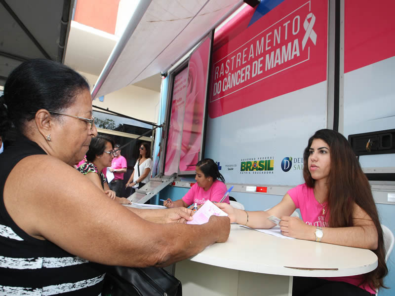 Campanha do Outubro Rosa tem meta de superar 500 mil mamografias