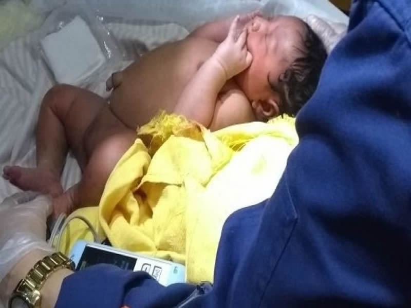 Recém-nascido é encontrado dentro caixa de papelão no bairro de Vista Alegre