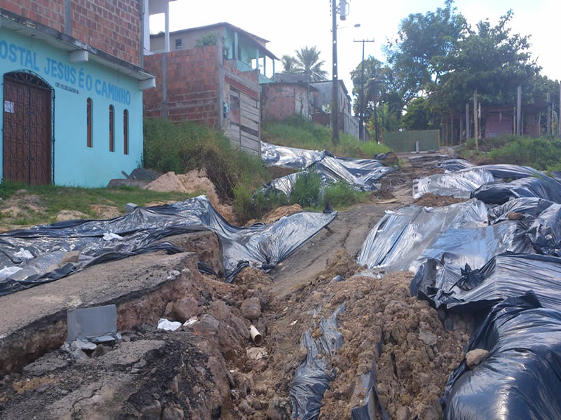 URGENTE: As obras da UPA está pondo em risco a vida dos moradores de Paripe