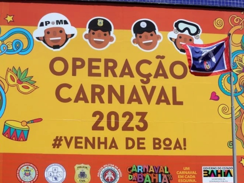 Operação Carnaval 2023 terá atuação de mais de 30 mil profissionais de Segurança Pública