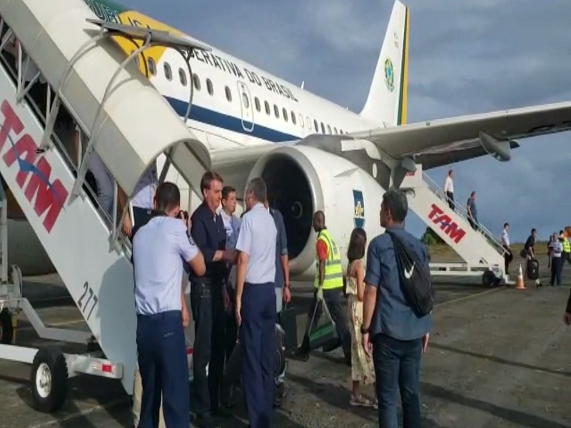 Bolsonaro chega a Salvador para passar recesso de fim de ano em São Tomé de Paripe