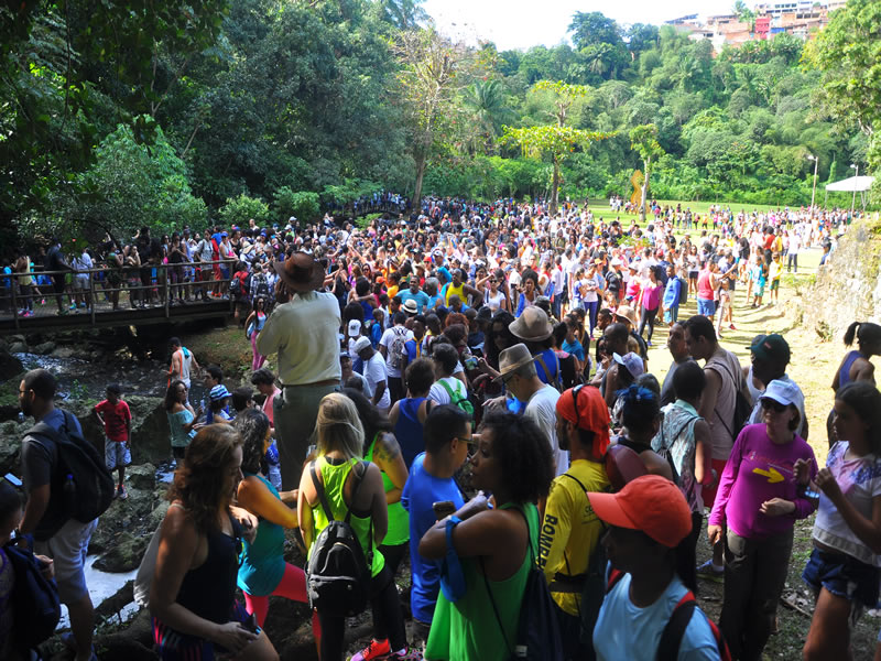 Público recorde visita o Parque São Bartolomeu