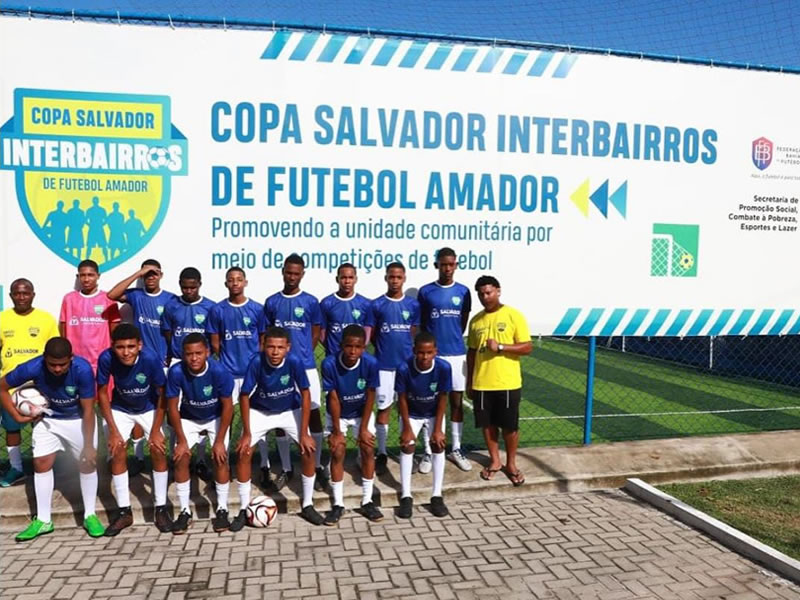 Cinco bairros recebem 4ª Rodada da Copa Salvador Interbairros neste domingo (14)
