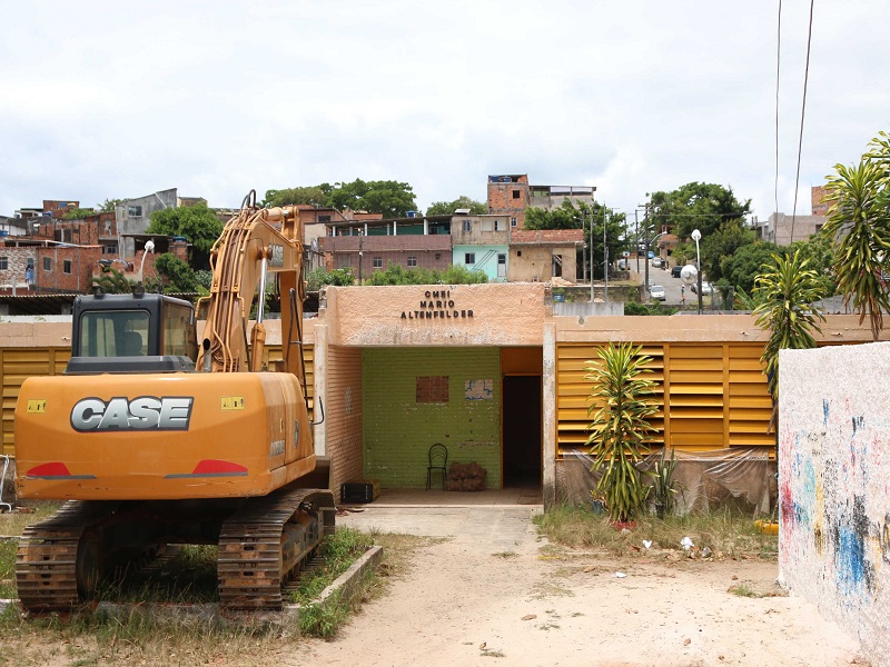 Prefeitura inicia reconstrução de CMEI no Lobato nesta sexta (18)