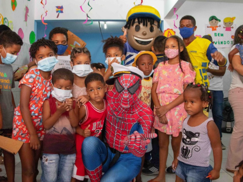 Limpurb promove ação de consciência ambiental para crianças no Subúrbio