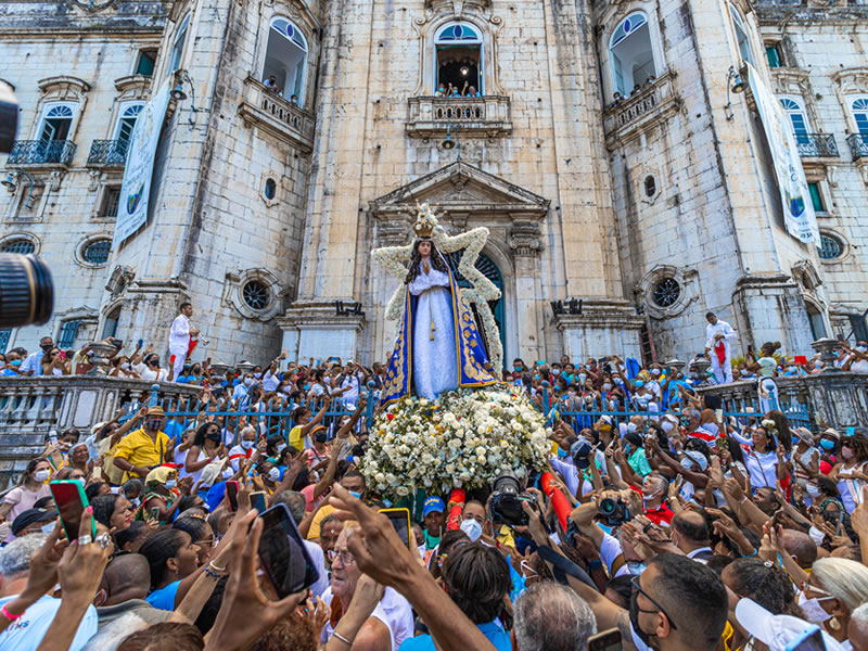 Conceição da Praia: celebrações alteram o trânsito de Salvador nesta sexta (8)
