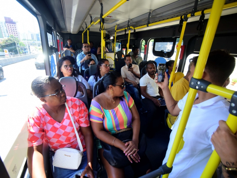 Semob promove viagem técnica no BRT com moradores de Salvador