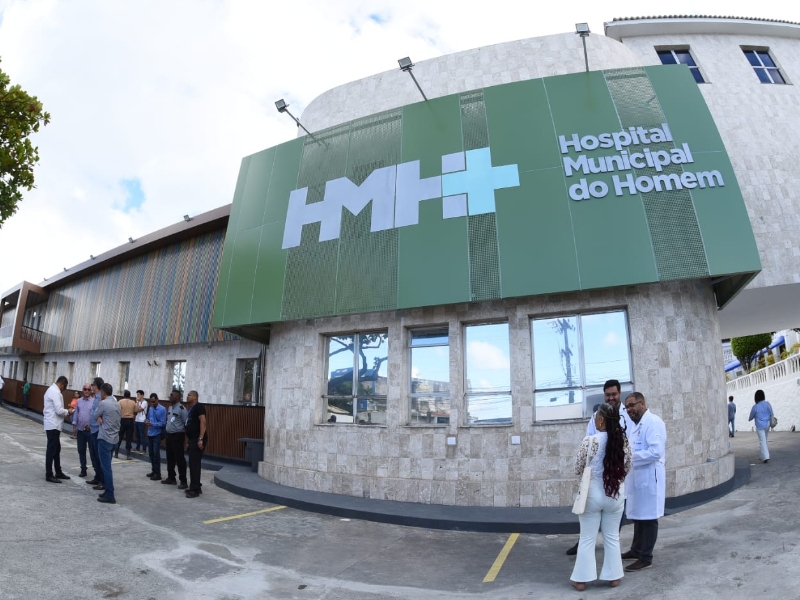 Prefeitura inaugura Hospital Municipal do Homem com 150 leitos