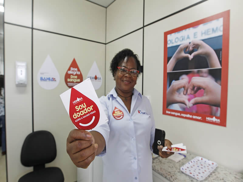 Hemoba promove Sabadão Solidário para abastecer estoques de sangue