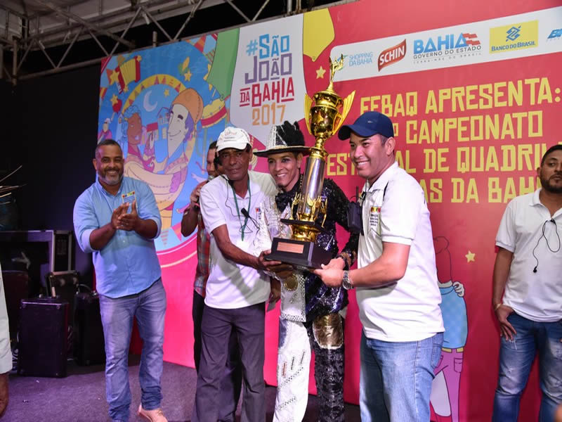 Imperatriz do Forró conquista prêmios no Concurso de Quadrilhas Juninas da Bahia